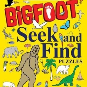 D L Miller Big Book of Bigfoot Seek and Find Puzzles (Board Book)