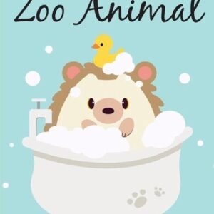 Zoo Animal: An Adult Coloring Book with Fun, Easy, and Relaxing Coloring Pages f