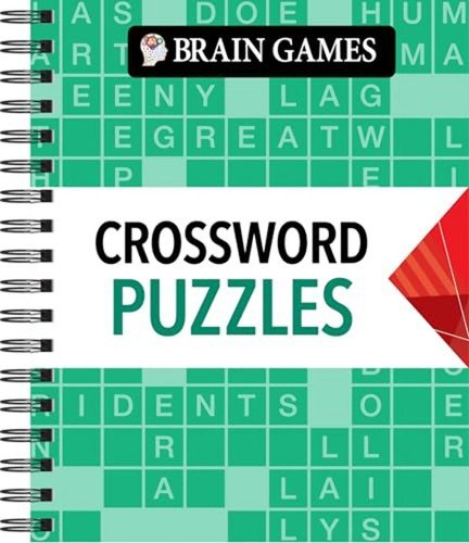 Brain Games – Crossword Puzzles (Arrow – Green): Volume 2 – Spiral