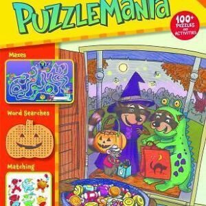 Halloween Puzzles: Ultimate Halloween Activity Book for Kids Ages 69 with...