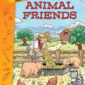 HIDE-AND-SEEK PUZZLES: ANIMAL FRIENDS By Marilee Harrald-pilz **Excellent**