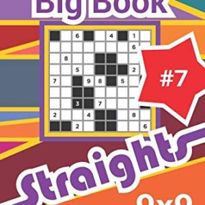 SUDOKU BIG BOOK STRAIGHTS - 500 HARD TO MASTER PUZZLES 9X9 By Dart Veider *NEW*
