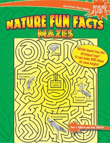 Spark Nature Fun Facts Mazes – Paperback – Kids Nonfiction