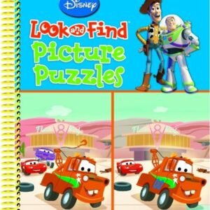 DISNEY PIXAR LOOK AND FIND PICTURE PUZZLES By Editors Of Publications VG