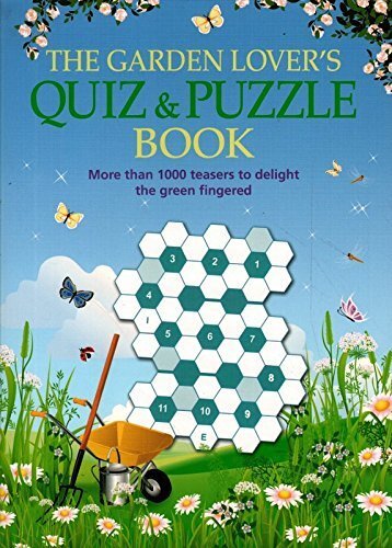 GARDEN LOVERS QUIZ & PUZZLES