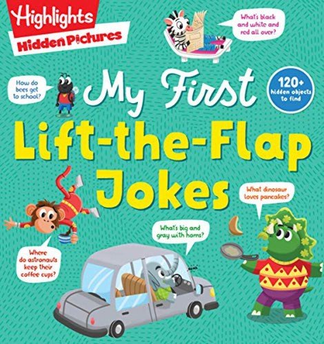 Hidden Pictures My First Lift-The-Flap Jokes: A Lift-The-Flap – Kids Nonfiction