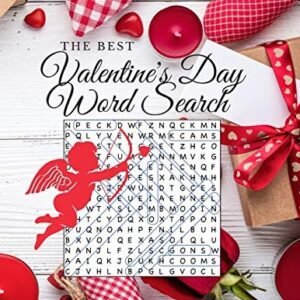 Burpees Brain-Best Valentines Day Word Searc BOOK NEW