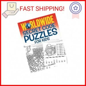 Worldwide Secret Code Puzzles for Kids (Dover Kids Activity Books)