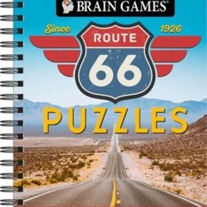 Brain Games - Route 66 Puzzles: More Than 140 Puzzles Celebrating America's Famo