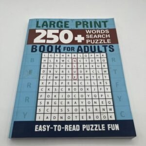 Laura Bidden Word Search Book 250 Word Puzzles with Solutions for Ad Paperback