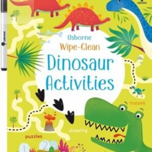 Wipe-Clean Dinosaur Activities Paperback Kirsteen Robson