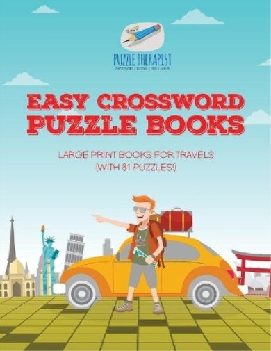 Puzzle Therapis Easy Crossword Puzzle Books Large Print  (Paperback) (UK IMPORT)