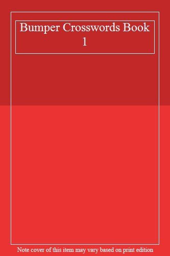 Bumper Crosswords Book 1