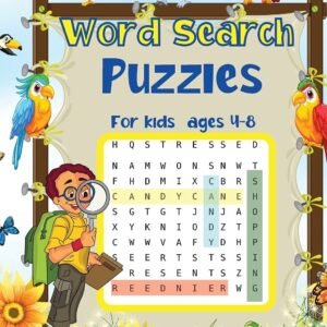 Word Search for Kids: An Amazing and Challenging Word Search Puzzles for Smart K
