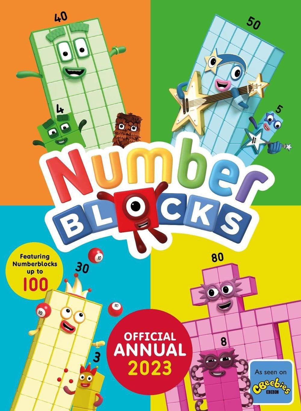 Numberblocks Annual 2023 by Sweet Cherry Publishing Hardcover Book