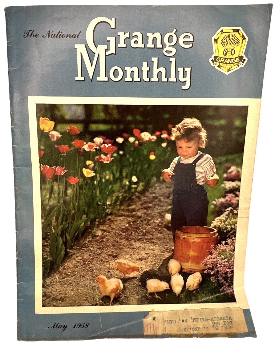 Vtg The National Grange Monthly May 1958 Magazine Publication Washington DC