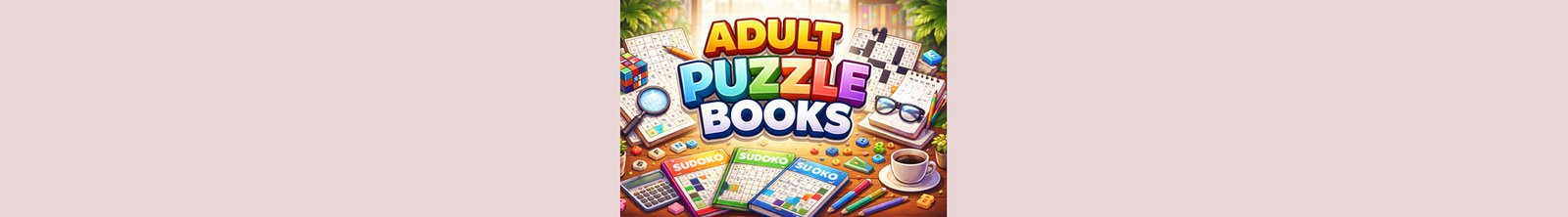 Adult Puzzle Books Hero Image