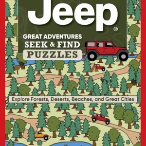 Jeep(r) Great Adventures Seek & Find Puzzles: Explore Forests, Deserts Paperback
