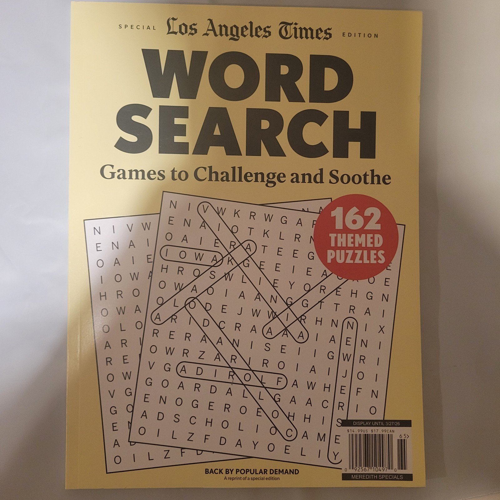 CROSSWORDS Puzzles: Los Angeles Times Magazine 2026 ~ Puzzles Games To Challenge