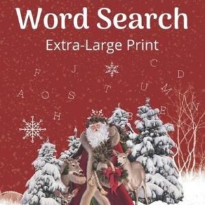 Search Book Publishing Christmas Word Search Extra-Large Print (Paperback)