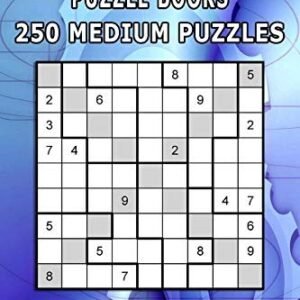 JIGSAW SUDOKU-X PUZZLE BOOKS - 250 MEDIUM PUZZLES VOLUME By Christian Demarco