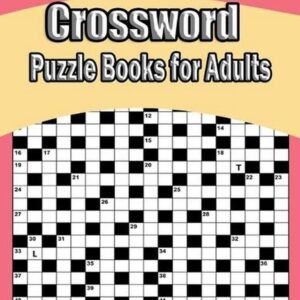 Crossword Puzzle Books For Adults: 100 Crossword Puzzles For Adults & Seniors -