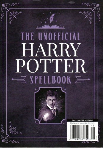 THE UNOFFICIAL HARRY POTTER SPELLBOOK Fall 2023 Digest-Size 100 Pages