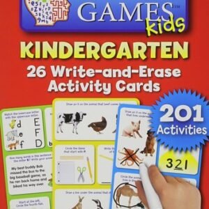 Brain Games Kids K Write-and-Erase Activity Cards