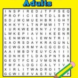 Word Search Puzzles for Adults by Jacobs, Joe, Brand New, Free shipping in th...