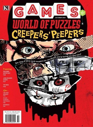 GAMES: WORLD OF PUZZLES ACTIVITY BOOK | OCT 2024 | CREEPERS ‘ PEEPERS