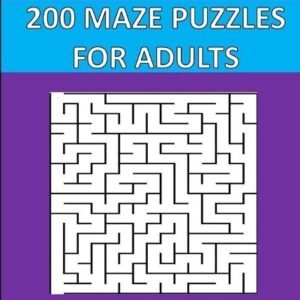 Puzzle Time Studio 200 Maze Puzzle For Adults (Paperback) (UK IMPORT)
