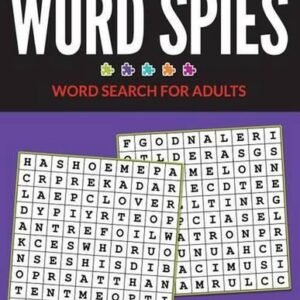 Word Spies - Word Search For Adults by Puzzle Books (English) Paperback Book