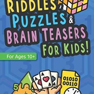 101 MATH PUZZLES, RIDDLES, AND BRAIN TEASERS FOR KIDS By Mashup Math *BRAND NEW*