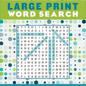 Large Print Word Search Volume 2 (Large Print Puzzle Books)