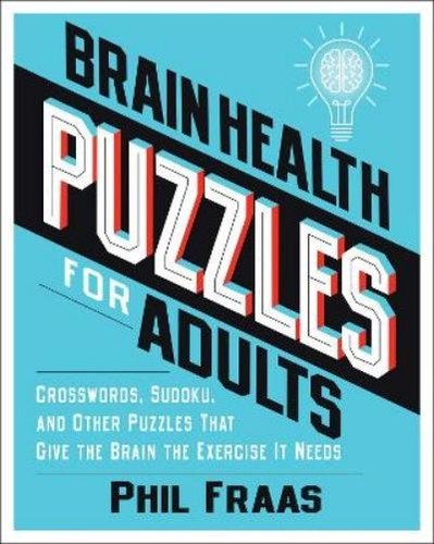 Phil Fraas Brain Health Puzzles for Adults (Paperback) Brain Health