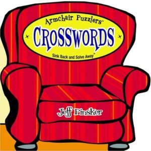 ARMCHAIR PUZZLERS: CROSSWORDS By Jeff Pinsker *Excellent Condition*