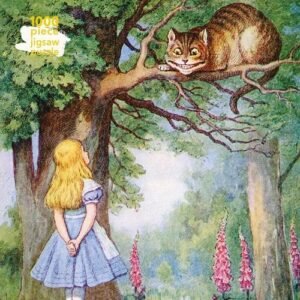 Adult Sustainable Jigsaw Puzzle Alice and the Cheshire Cat