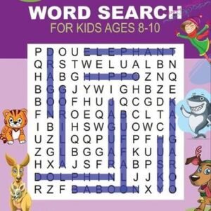 Word Search for Kids Ages 8-10 - Vol 1: Puzzle Activity Workbook for Clever Kids