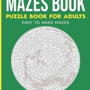 Ronni Cheshire Maze Activity Book for Adults (Paperback)