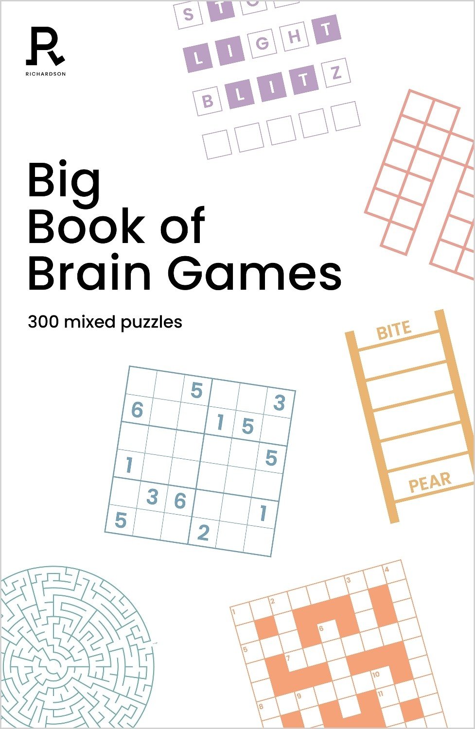 Big Book of Brain Games: a bumpe… by Richardson Puzzles a Paperback / softback