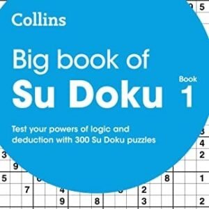 Collins Big Book of Su Doku book 1 by Collins Puzzles Book The Fast Free