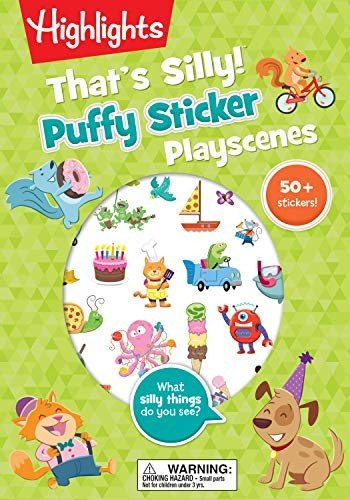 That’s Silly! Puffy Sticker Playscenes (Highlights)