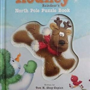 Rodney Reindeer's North Pole Puzzle Book Hardcover Tom H. Shay-Za