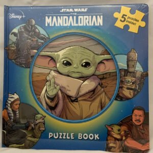 Star Wars The Mandalorian 5 Art Puzzle Book 2021 Lucasfilm NEW Great Gift!