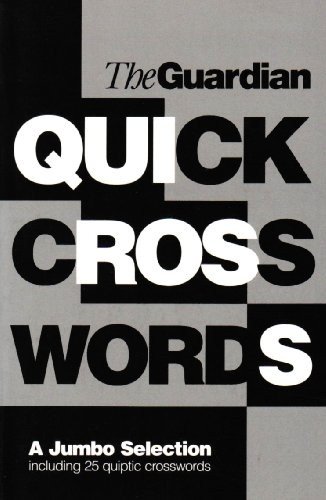 The Guardian Book of Quick Crosswords: v. 1 by Stephenson, Hugh Paperback Book