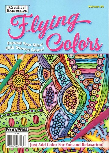 FLYING COLORS Magazine/Coloring Book Winter 2022/2023 Volume 30 31 Designs