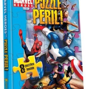 MARVEL HEROES PUZZLE PERIL By Randy Meredith & Brighter Minds - Hardcover *VG+*