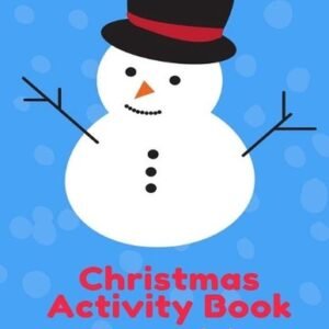 Christmas Activity Book For Kids: Many Pages Coloring Book, Mazes, Wordsearch &