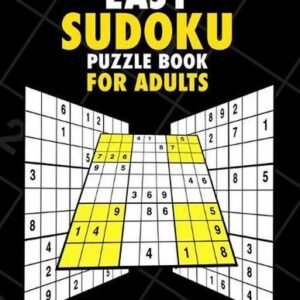 Easy Sudoku Puzzle Book For Adults: 200 Large Print Puzzles with Answer Designed