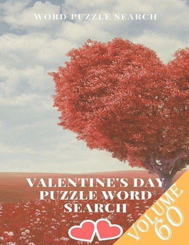 Word Puzzle Search Valentine’s Day Puzzle Word Search Volume 60: word search gam